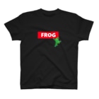 れなしやの赤ロゴボックス🐸蛙 Regular Fit T-Shirt