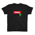 れなしやの赤ロゴボックス🐸蛙 スタンダードTシャツ