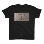 ワイフ&ランのHORSE & DEER スタンダードTシャツ