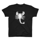 maison APHRODITEのさそり座（Scorpio）_WhitePrint スタンダードTシャツ