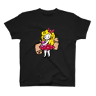 ツナミカンのレトロガール スタンダードTシャツ