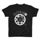 SLORIDEのSprocket(White) スタンダードTシャツ