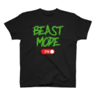 【仮想通貨】ADKグッズ専門店 のBEAST MODE ON スタンダードTシャツ