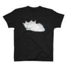 MadAlice☆猫狂いのアリスの白けろにゃろす スタンダードTシャツ