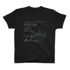 キクタニミュージックアパレルショップのKMS-5「T」 スタンダードTシャツ