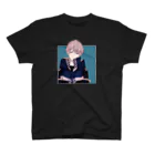 いちご MerchのいちごT_02_C_青 スタンダードTシャツ