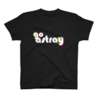 go astrayのgo astray ずれたロゴ 濃色ベース用 スタンダードTシャツ