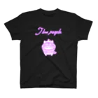 どるちぇ＊うさぎの《ネオンシリーズ》＊I love purple*きじとら＊ スタンダードTシャツ