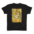 PruneOnTheBridgeのyellowy disco スタンダードTシャツ