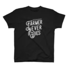 Wasshoy CREATIVE LABOの【New】FARMER NEVER DIES series スタンダードTシャツ