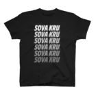 SOVAKRU のSOVAKRU grd6 white base スタンダードTシャツ