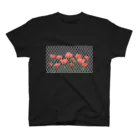 谷田部㌀⑨のフェンスとヒナゲシ Regular Fit T-Shirt
