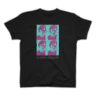 UN TRADITIONAL BOYS CLUBのboy color 文字BLACK スタンダードTシャツ