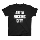 sourseaのAKITA FUCKING CITY スタンダードTシャツ