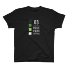 GOLF DESIGN ITEMSのHOLE.3 Par4 (文字ホワイト) スタンダードTシャツ