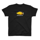 MEGABIGのみんな大好き熱帯魚 文字(白） Regular Fit T-Shirt