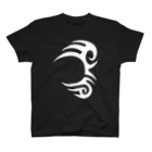 DRIPPEDのTYSON'S TATTOO 白ロゴ Regular Fit T-Shirt