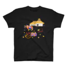 モノツクルヒト　Fuku～ふく～のチャグチャグ馬コと曲り屋 Regular Fit T-Shirt