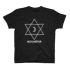 MIZUKICOCOのムーンスター（白抜き） スタンダードTシャツ