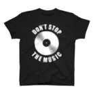 musicteeのDON'T STOP THE MUSIC スタンダードTシャツ