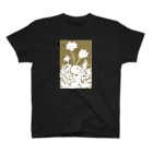 気ままに創作　よろず堂の花咲く小径⑤きいろ スタンダードTシャツ