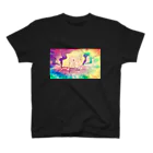 YO YO KOALA SANのDJ ビーバーちゃん スタンダードTシャツ