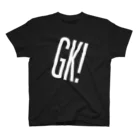 GK! WEB SHOPのGK!ロゴ（白） Regular Fit T-Shirt