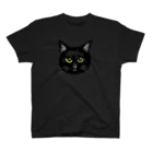 WataMayuroom☆の上目使いの黒猫 スタンダードTシャツ