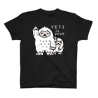 イラスト MONYAAT のイエティのイエ～イ　B スタンダードTシャツ