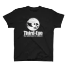 Third-Eye (カスタムペイントショップ)のサードアイ・オリジナルロゴ・ビンテージ白 Regular Fit T-Shirt