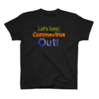 LalaHangeulのStop COVID-19 ~英語バージョン~ スタンダードTシャツ