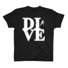 Plastic-Earthの"Dive" POP-ART風 スタンダードTシャツ