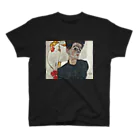 art-standard（アートスタンダード）のエゴン シーレ（Egon Schiele） / 自画像（Self-Portrait with Physalis） 1912 スタンダードTシャツ