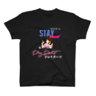 Japaneseguytv Online StoreのSTAY HOME! Play Darts! (City Pop Style) 티셔츠