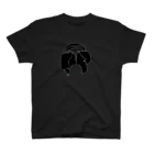 happinessのL kiss - Black スタンダードTシャツ