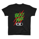 【仮想通貨】ADKグッズ専門店 のBEAST MODE ON 04 スタンダードTシャツ