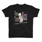 pipippuのてるてる坊主猫ロゴ スタンダードTシャツ