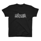 白黒迷彩の配管パンダ　白 Regular Fit T-Shirt