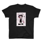 灰猫のぷしーきゃっと Regular Fit T-Shirt