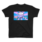 バリ島旅行のみかたストアのHAPPYバリいぬＴシャツ Regular Fit T-Shirt