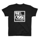 HBの鉛筆+の98%_ほぼほぼ充電済 Regular Fit T-Shirt