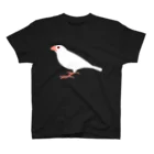 文鳥ちゅんねる【公式グッズストア】の白文鳥Ｔシャツ スタンダードTシャツ