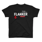 Play! Rugby! のPlay! Rugby! Position 6 FLANKER BLACK! スタンダードTシャツ