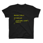 きゃべ夫のHello, world 「C」 スタンダードTシャツ