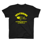 毎日釣りしたいの365FISHING BLACK スタンダードTシャツ