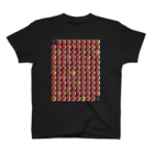 手描 DESIGN LabのI LOVE …『苺』  Regular Fit T-Shirt