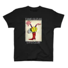 東高円寺U.F.O.CLUB webshopのダモ鈴木(ex.CAN) x U.F.O.CLUBオリジナルTシャツ【Boots Monster ver.】 スタンダードTシャツ