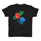 はんぶんきゃべつのRose & Rose Regular Fit T-Shirt