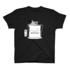 にゃんこ妖怪の袋の猫_白ヌキVer. Regular Fit T-Shirt