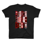 AMAMUSHI MORIの千社札　赤 Regular Fit T-Shirt